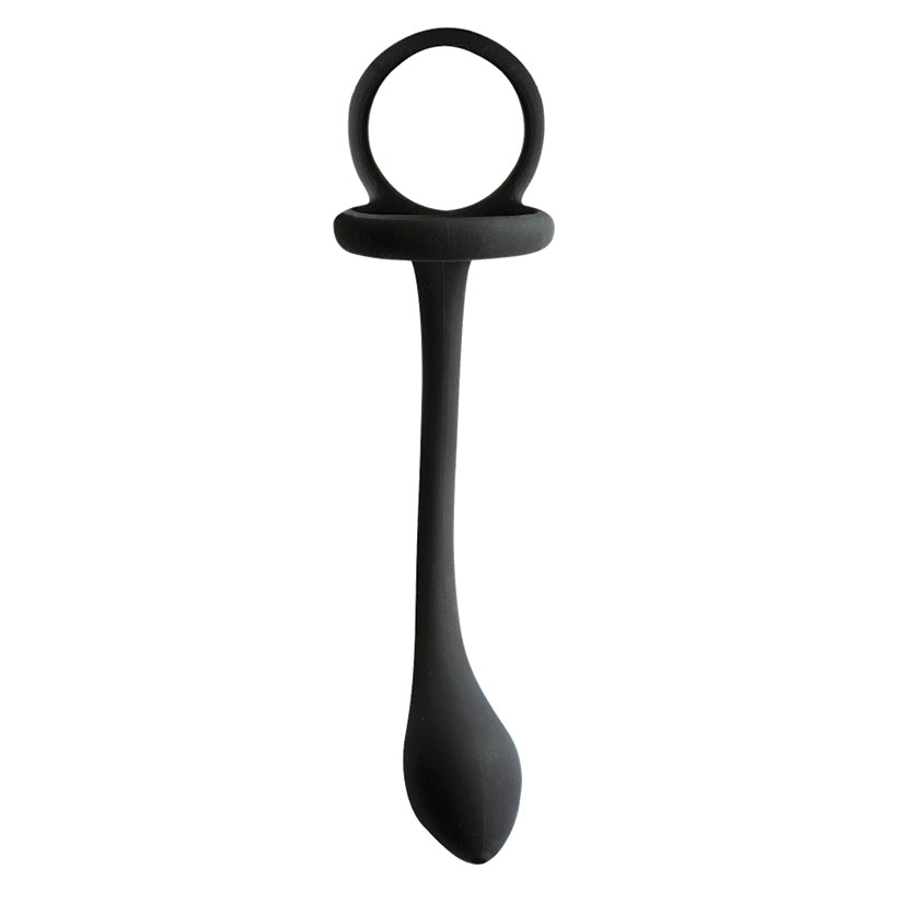 My Cockring Butt Plug-Black  from Nasstoys