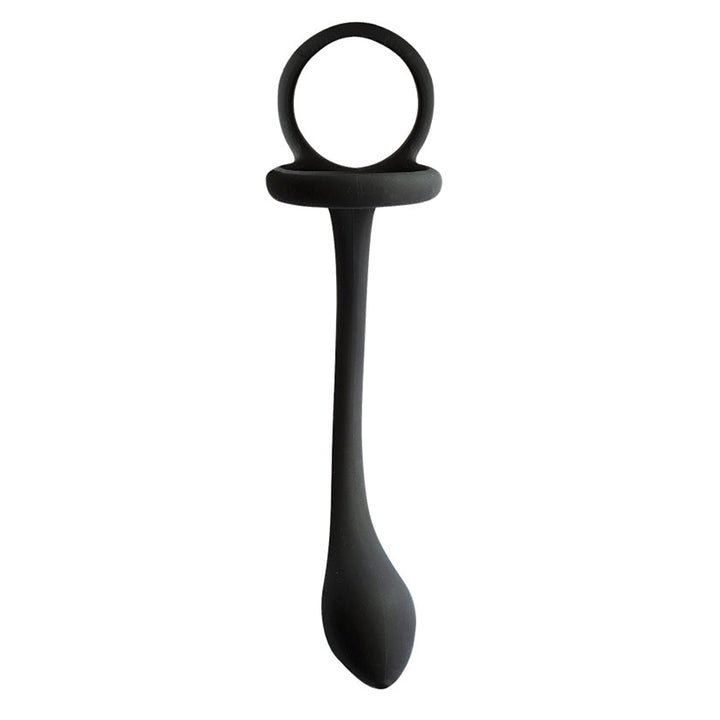 My Cockring Butt Plug-Black  from Nasstoys