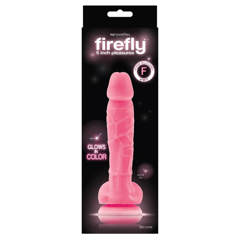 Firefly 5" Pleasure Dildo - Pink  from thedildohub.com
