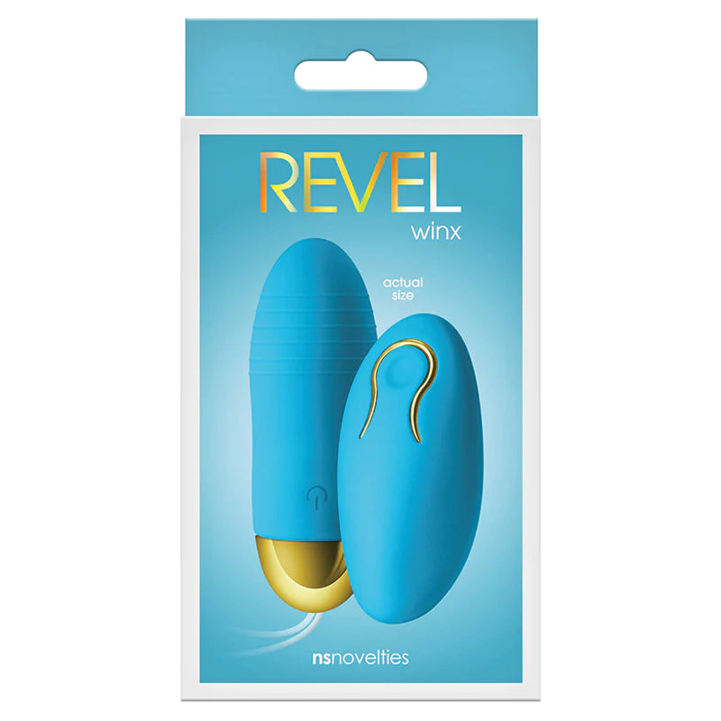 Revel Winx Remote Vibrator - Blue