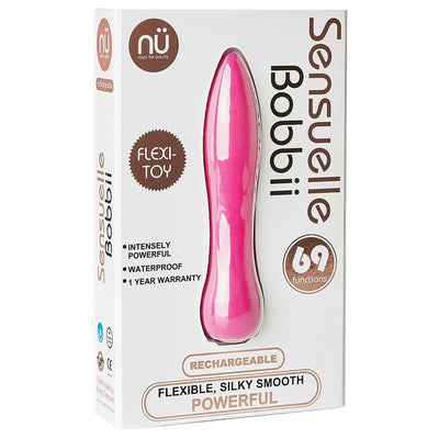 Sensuelle Bobbii 69 Function Bullet Vibrator-Magenta Sex Toys from thedildohub.com