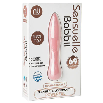 Sensuelle Bobbii 69 Function Bullet Vibrator - Pink Sex Toys from thedildohub.com
