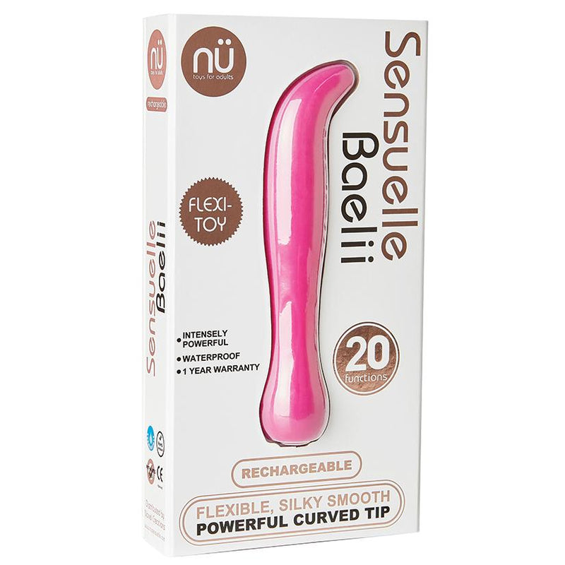 Sensuelle Baelii 20 Function Vibrator - Magenta Sex Toys from thedildohub.com