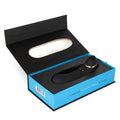 Sensuelle Trinitii 3-in-1 Suction Tongue 18K - Black