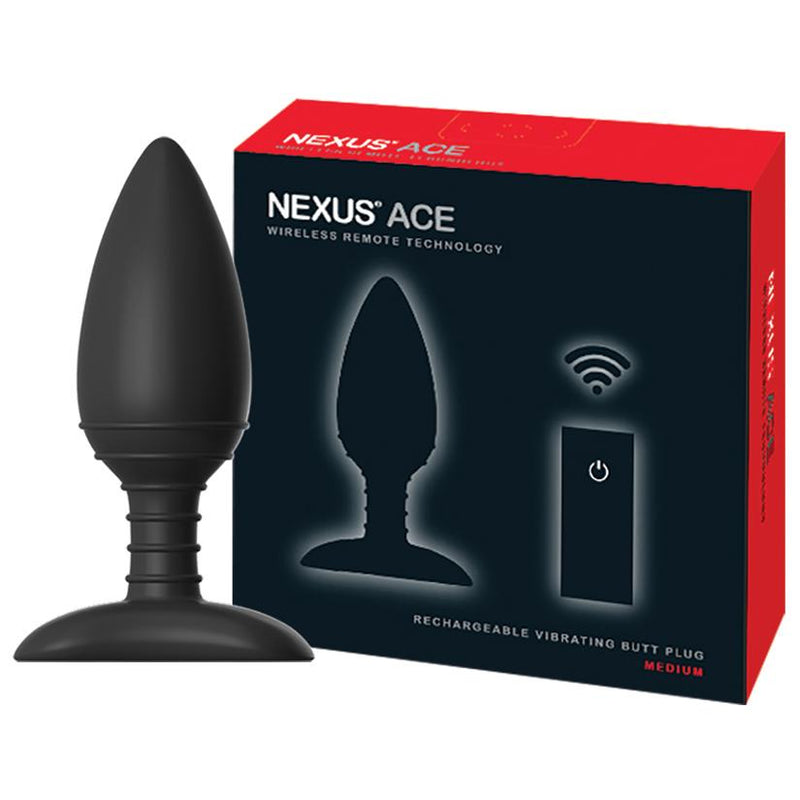Nexus Ace Medium-Black Sex Toys from thedildohub.com
