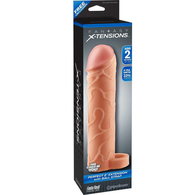 Fantasy X-Tension Perfect 2-Inch Pens Extension With Ball Strap | Pipedream  from The Dildo Hub