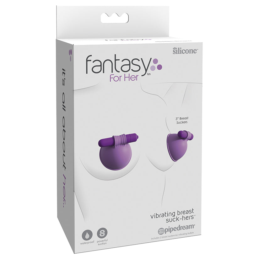 Fantasy For Her Vibrating Breast Suck-Hers  from Pipedream