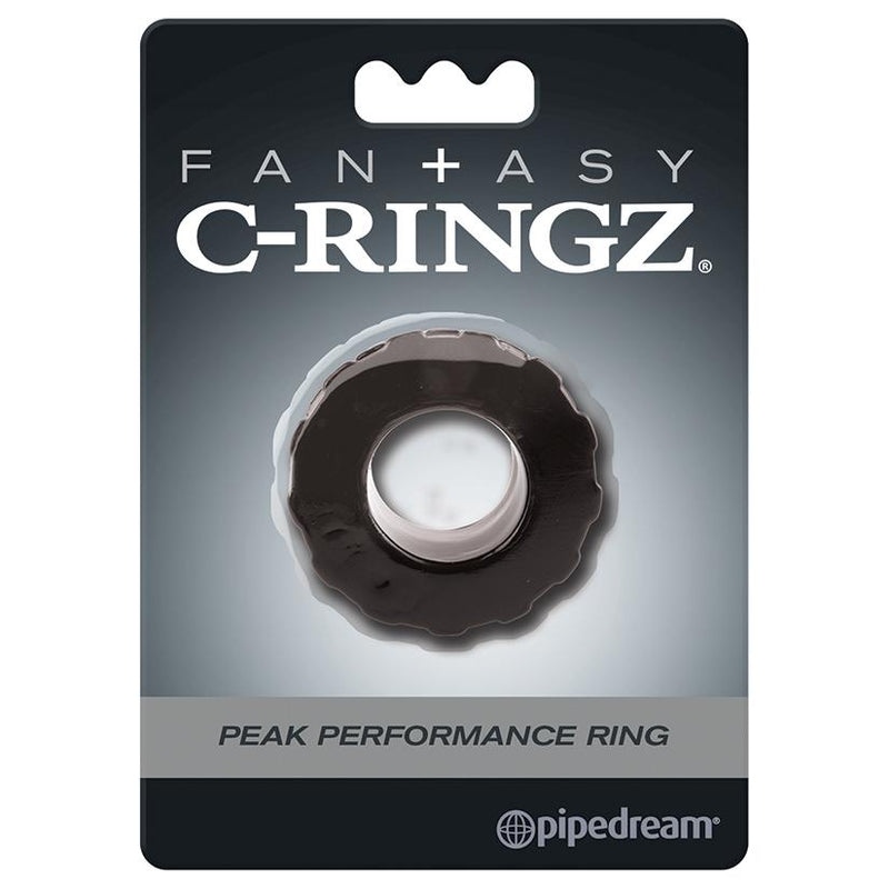 Fantasy C-Ringz Peak Performance Ring-Black | Pipedream  from The Dildo Hub