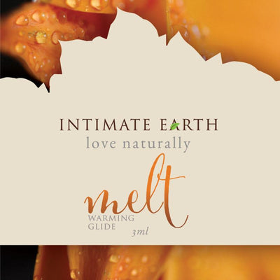 Intimate Earth Water-Based Melt Warming Lubricant Foil 0.10 oz.  from thedildohub.com