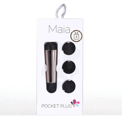 Maia Pocket Plus Super Charged Rechargeable Pocket Rocket Rose  from thedildohub.com