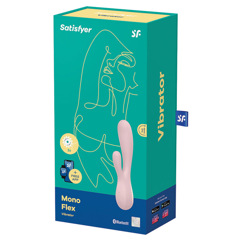 Satisfyer Mono Flex Connect App Rabbit Vibrator retail box