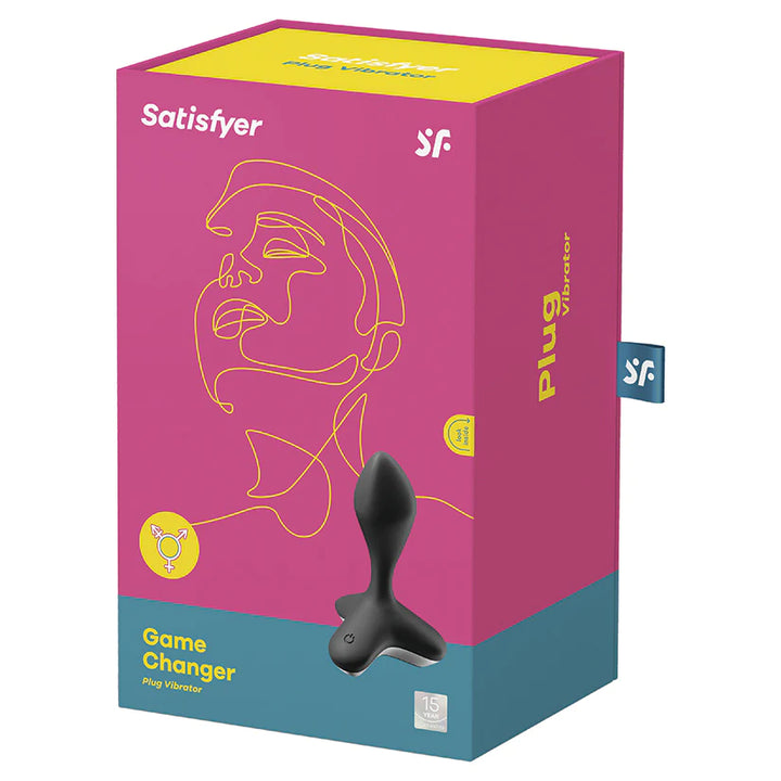 Satisfyer Game Changer Vibrating Anal Plug retail box
