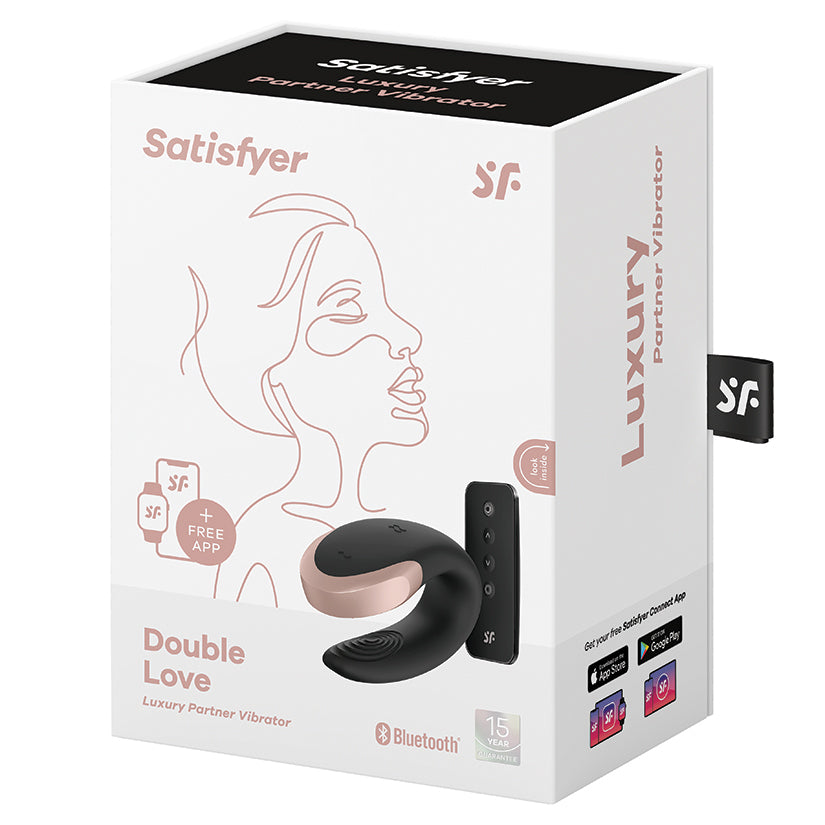 Satisfyer Double Love Connect App Couples Vibrator retail box