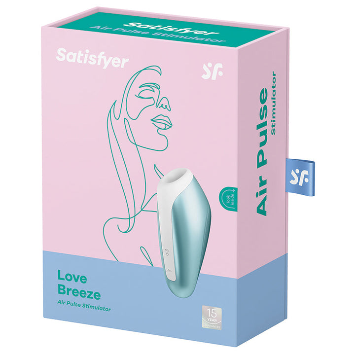 Satisfyer Love Breeze Air Pulse Stimulator-Ice Blue  from Satisfyer