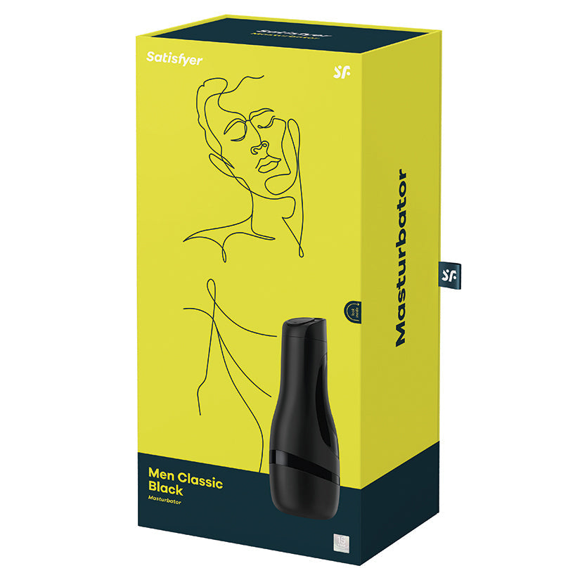Satisfyer Men Classic Masturbator with Pressure Regulator retail box