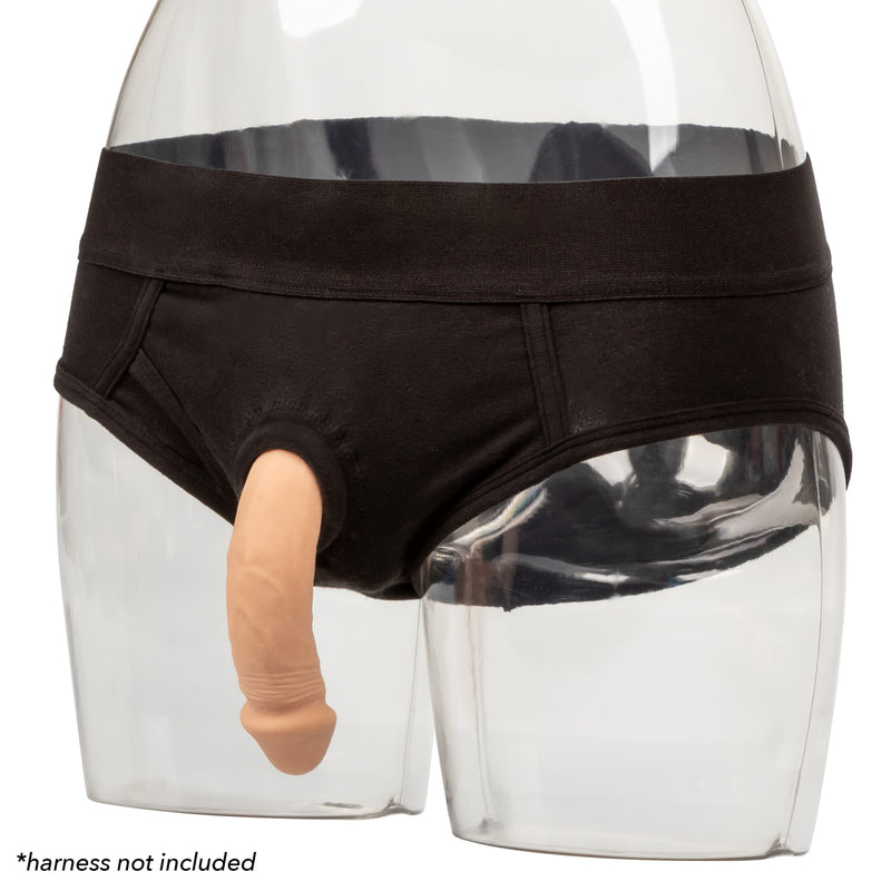 Packer Gear 5 in. Silicone Packing Penis - Ivory | CalExotics