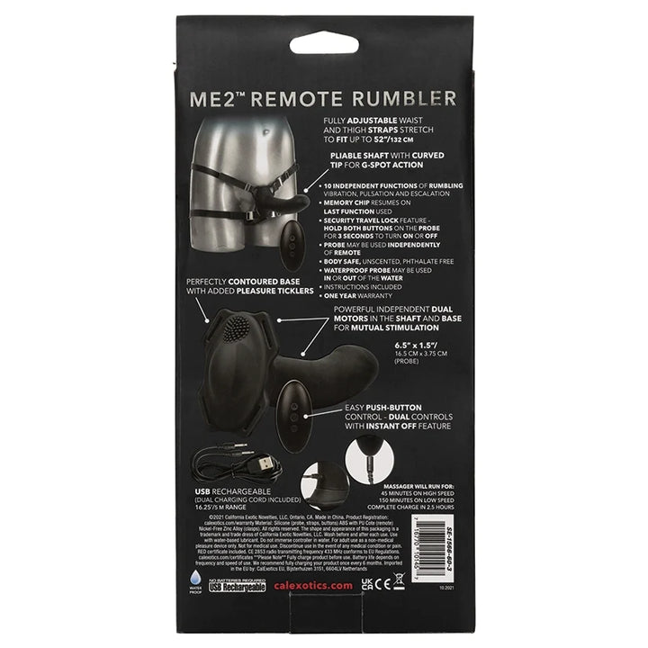 Cal Exotics Her Royal Harness Me2 Remote Rumbler