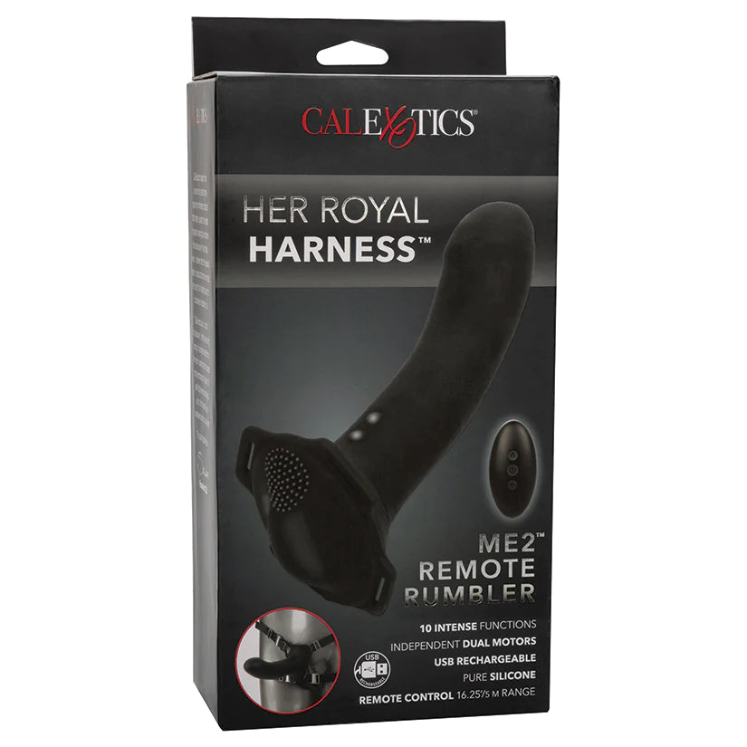 Cal Exotics Her Royal Harness Me2 Remote Rumbler