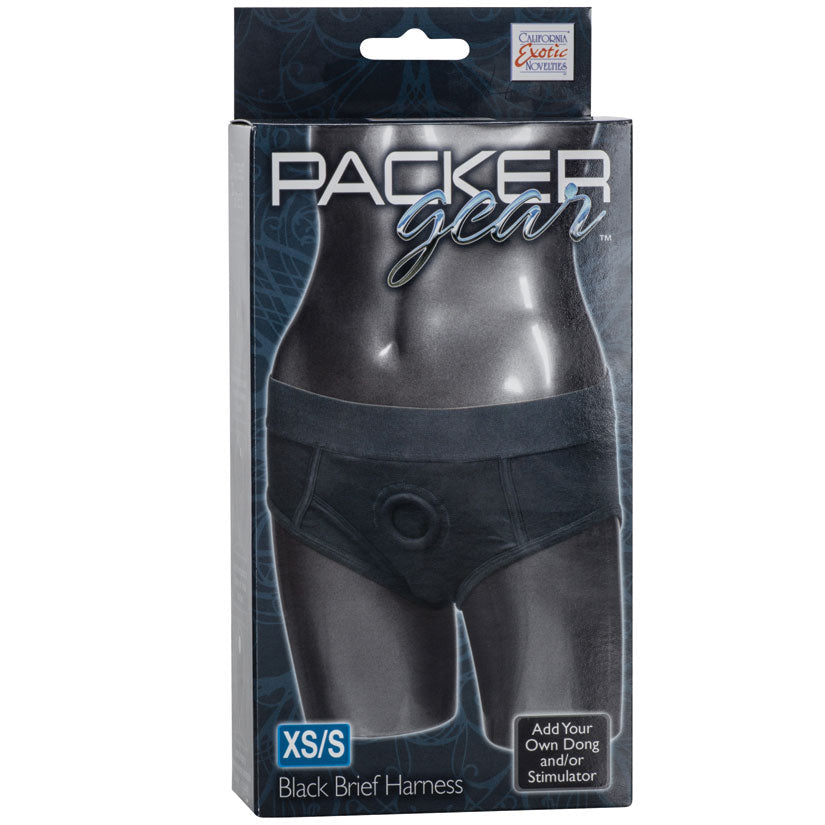 Packer Gear Brief Harness - Extra Small/small - Black  from CalExotics
