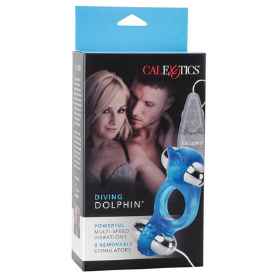 Diving Dolphin Vibrating Cock Ring | CalExotics  from The Dildo Hub
