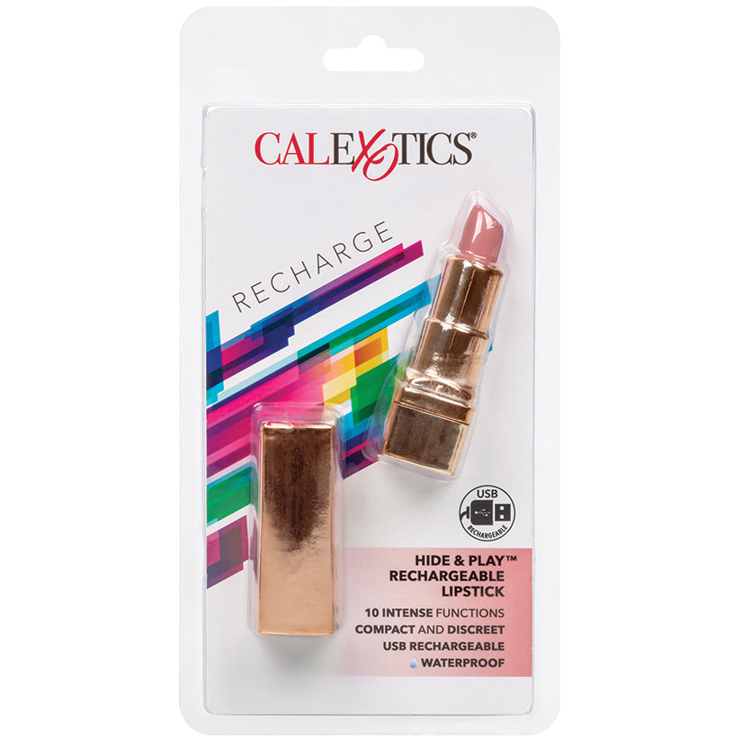 Hide & Play Rechargeable Lipstick-Nude  from CalExotics