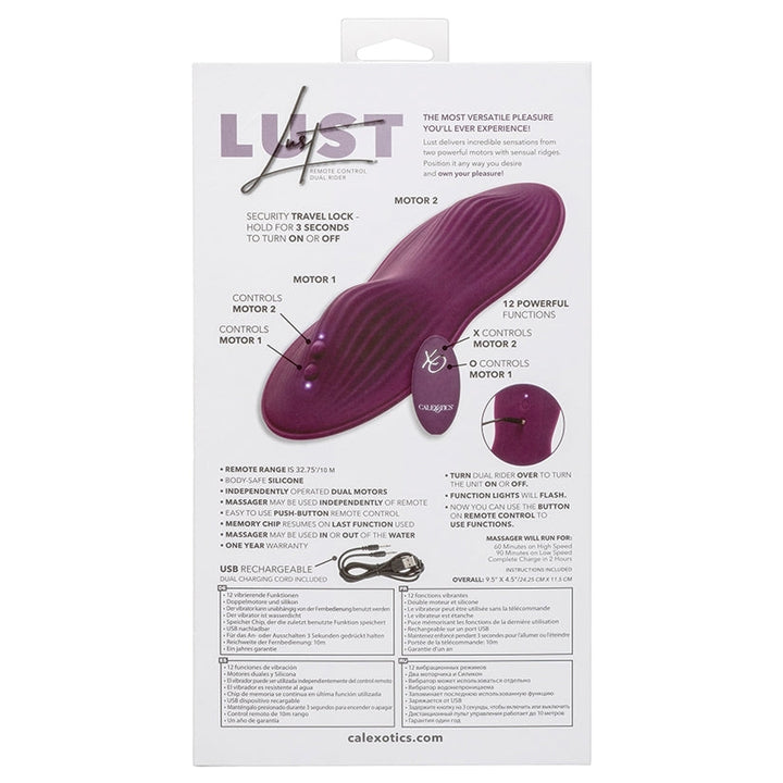 Lust Remote Controlled Dual Rider  from Cal Exotics