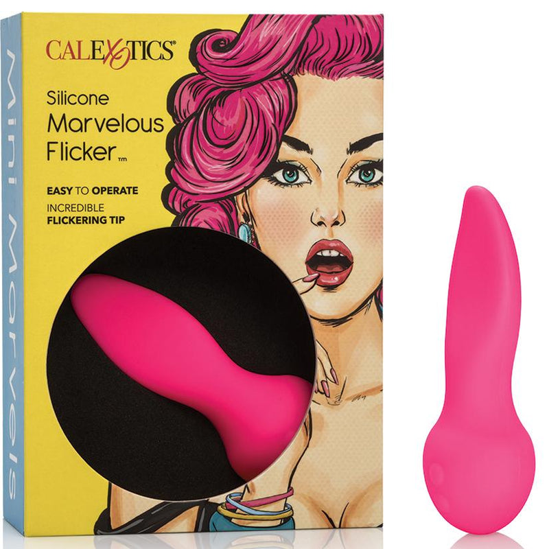 Mini Marvels Silicone - Marvelous Flicker  from thedildohub.com