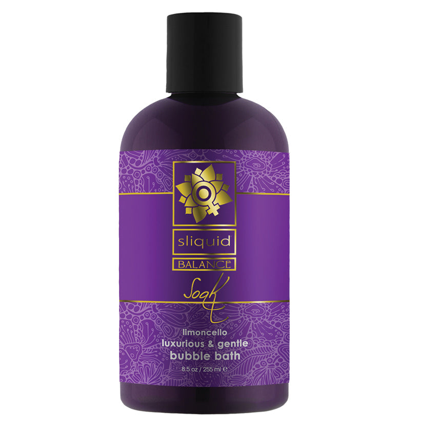 Sliquid Soak  Luxurious and Gentle Bubble Bath  Limoncello 8.5 Oz  from Sliquid