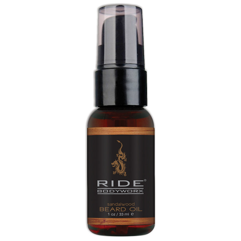 Ride BodyWorx Beard Oil-Sandalwood 1oz  from Sliquid