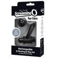 Screaming "o" My Secret Bullet and Ring for Him - Black