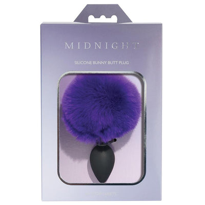 Sincerely Silicone Bunny Butt Plug - Purple  from thedildohub.com