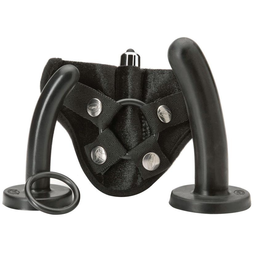 Bend Over Beginner Harness Kit-Black  from The Dildo Hub
