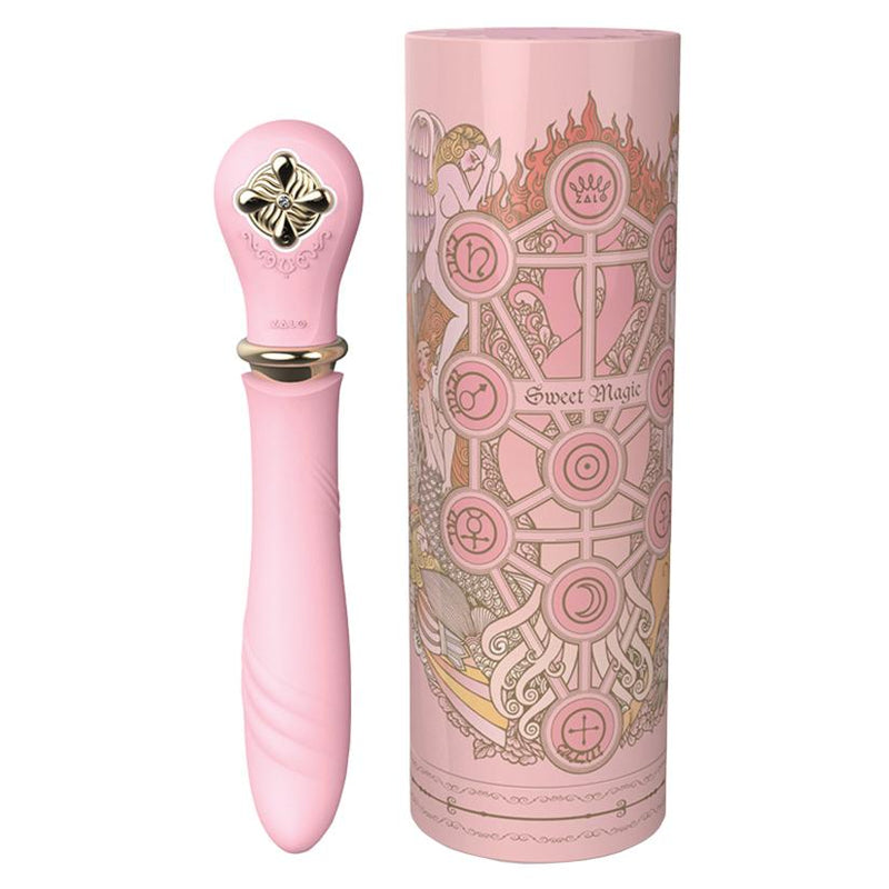ZALO Desire Pre-Heating Thruster Fairy Pink  from thedildohub.com