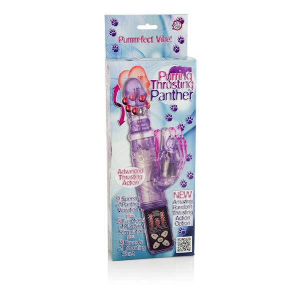 Purring Thrusting Panther vibesextoys from California Exotic Novelties