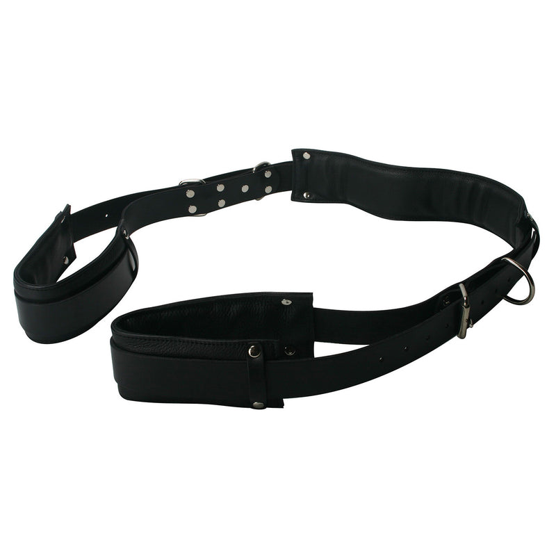 Padded Leather Thigh Sling position-aids from Strict Leather