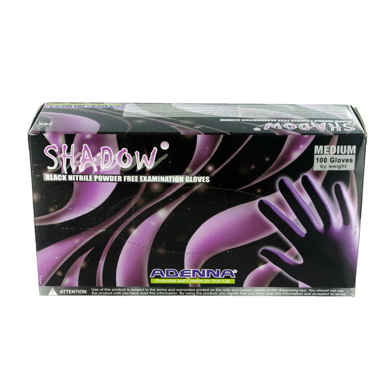 Black Nitrile Examination Gloves -  - 100 count MedicalGear from Unbranded