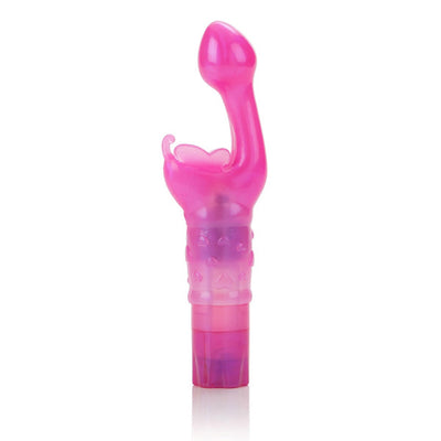 Pink Butterfly Kiss Vibrator - Packaged TopSellers from California Exotic Novelties