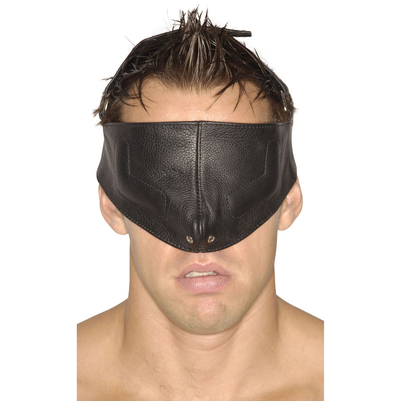 Strict Leather Upper Face Mask-SM LeatherR from Strict Leather