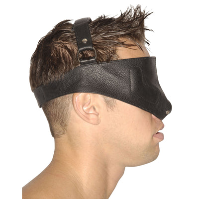 Strict Leather Upper Face Mask-SM LeatherR from Strict Leather