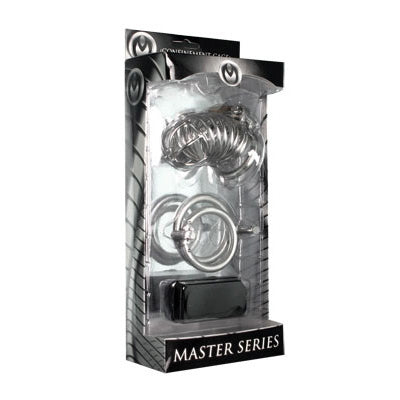Bastille Penile Confinement Cage Chastity from Master Series