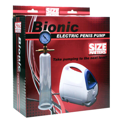 Bionic Electric Pump Kit with Penis Cylinder EnlargementGear from Size Matters