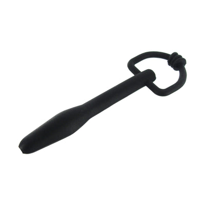 Silicone Cum-Thru D-Ring Penis Plug CBT from Master Series