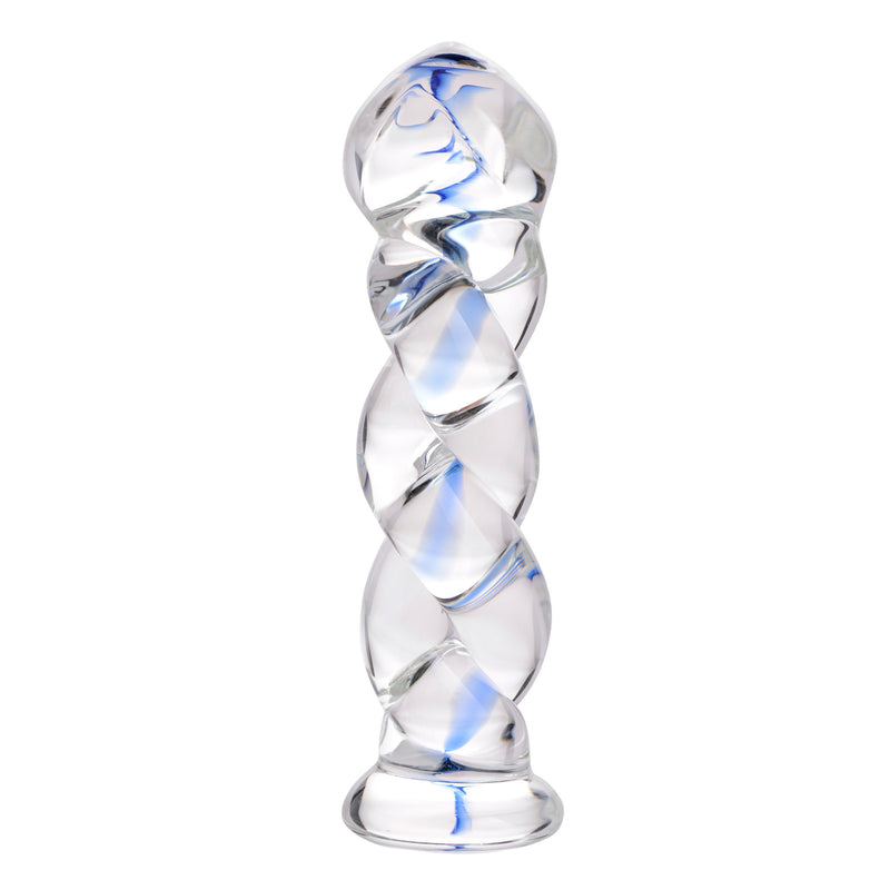 Soma Twisted Glass Dildo new-products from Prisms Erotic Glass