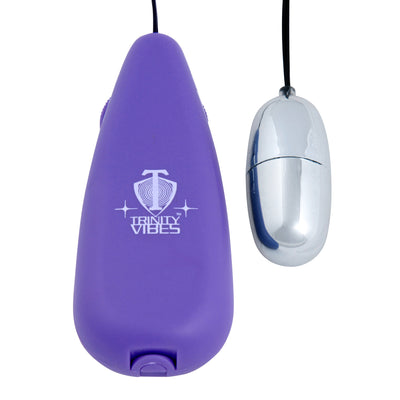 Silver Vibrating Excitabullet vibesextoys from Trinity Vibes