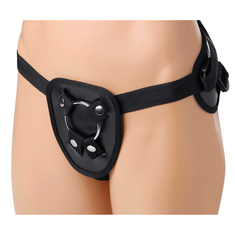 The Empyrean Universal Strap On Harness with Rear Support DildoHarness from Strap U