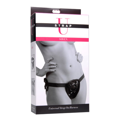 The Empyrean Universal Strap On Harness with Rear Support DildoHarness from Strap U