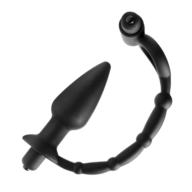 Viaticus Dual Cock Ring and Anal Plug Vibe multiple-rings from Master Series