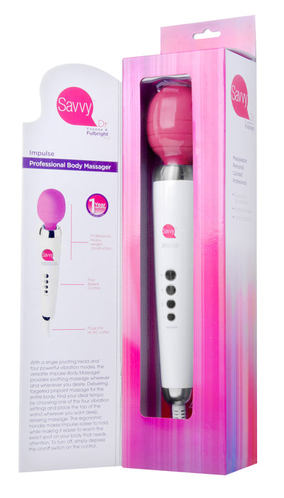 Dr. Yvonne Fulbright Impulse Power Massager wand-massagers from Savvy