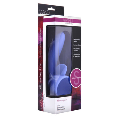 Fluttering Kiss Dual Stimulation Silicone Wand Attachment wand-accessories from Wand Essentials