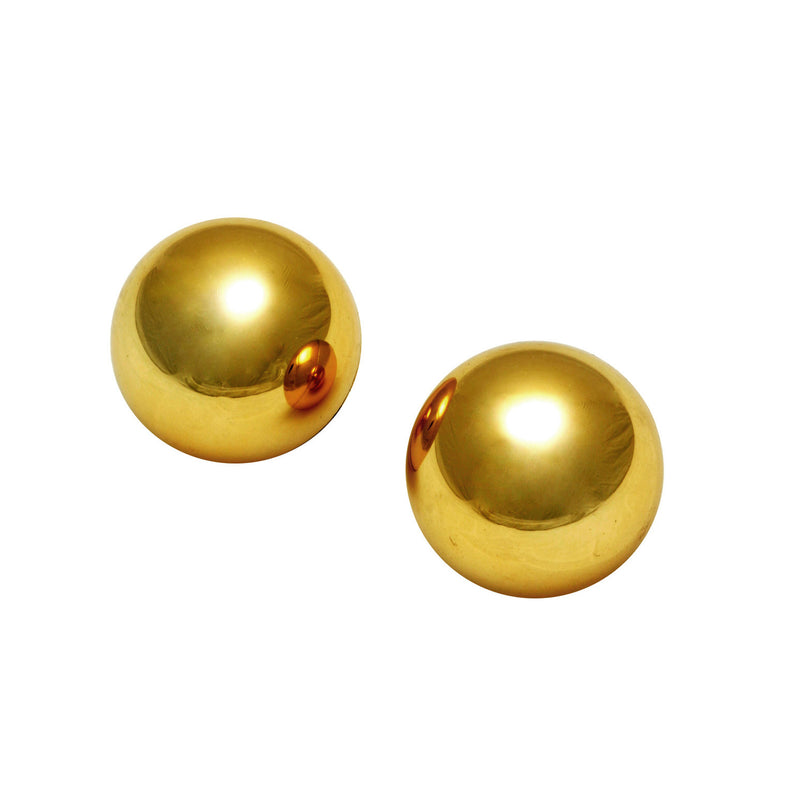 Sirs 1 Inch Golden Benwa Balls benwa-balls from GreyGasms